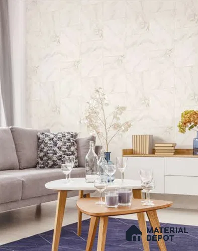 SF2-1 | 10 Meter x 21 Inches Marble Look Wallpaper - 57.41 Sq. Ft. | Minimum 10% wastage during installation