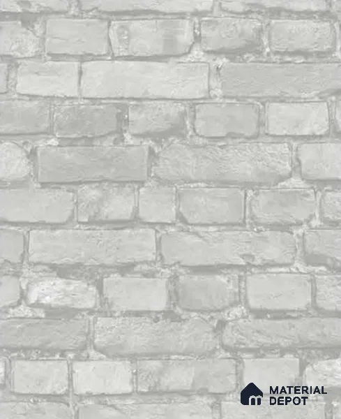 SF20-2 | 10 Meter x 21 Inches Brick Look Wallpaper - 57.41 Sq. Ft. | Minimum 15% wastage during installation
