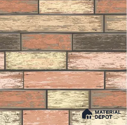 SF8-2 | 10 Meter x 21 Inches Brick Look Wallpaper - 57.41 Sq. Ft. | Minimum 15% wastage during installation