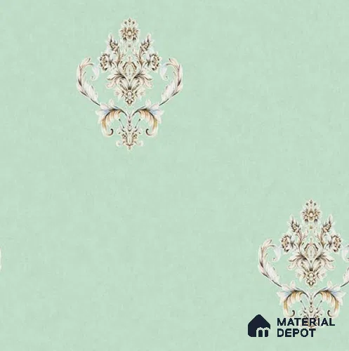SG-2213 | 10 Meter x 21 Inches Damask Look Wallpaper - 57.41 Sq. Ft. | Minimum 15% wastage during installation