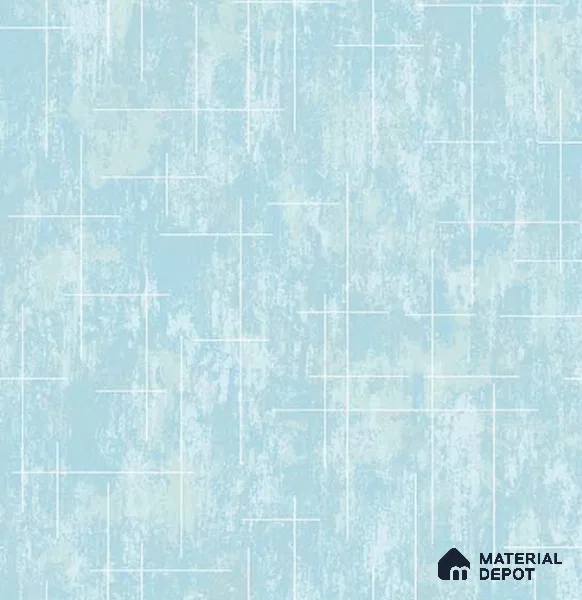 SG-2222 | Blue Grid Texture Non Woven Geometric Wallpaper - 10 Meter x 21 Inches, 57.41 Sq. Ft. (Min. 15% Wastage)