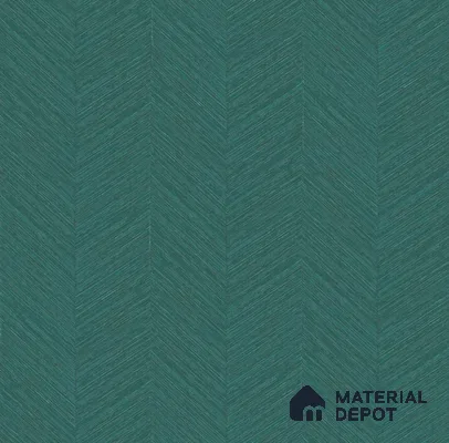 SG-2231 | Deep Teal Chevron Weave Non Woven Patterned Wallpaper - 10 Meter x 21 Inches, 57.41 Sq. Ft. (Min. 15% Wastage)