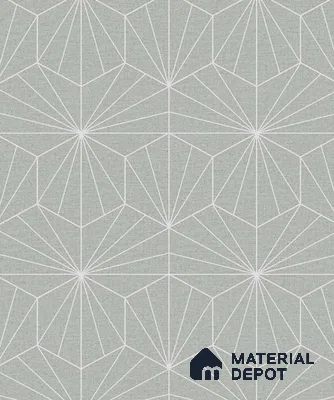 SG-2257 | Grey Star Lattice Non Woven Geometric Wallpaper - 10 Meter x 21 Inches, 57.41 Sq. Ft. (Min. 15% Wastage)