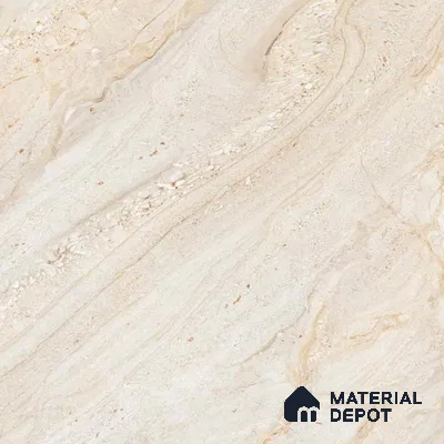 Budget Friendly Marble Floor & Wall Tile Value For Money TL 05594 Beige Sheltar 4 ft x 2 ft - Vitrified Glossy Finish -9 mm | 4 Random Design | Suitable for Living Room,Bedroom & Bathroom (Sample)