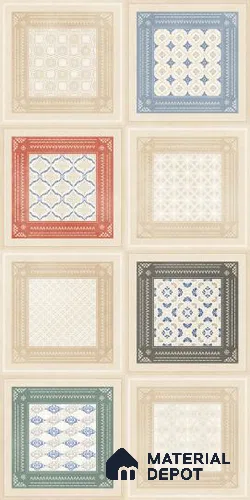 TL 12790 C Sigma Decor 4 ft x 2 ft Vitrified Matte Finish Tile - 9 mm