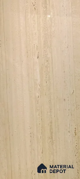 TL 03516 Silver River Travertine 1600 x 800 mm High Glossy Finish Vitrified Tile - 9 mm