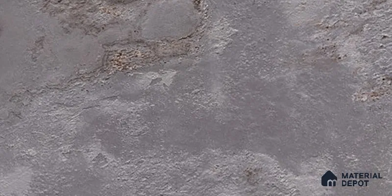Stone Wall Tile TL 06547 C Hoover Grey 2 ft x 1 ft Ceramic Glossy Finish - 8 mm | Suitable for Living Room, Kitchen & Bathroom
