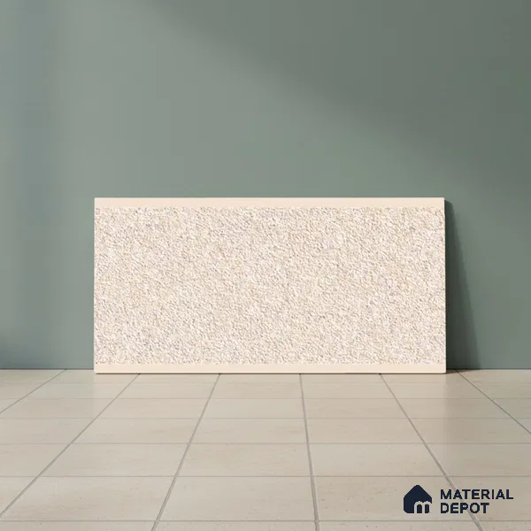 Stone Wall Tile TL 06539 C Granite Beige 2 ft x 1 ft Ceramic Matte Finish - 8 mm | Suitable for Living Room, Kitchen & Bathroom