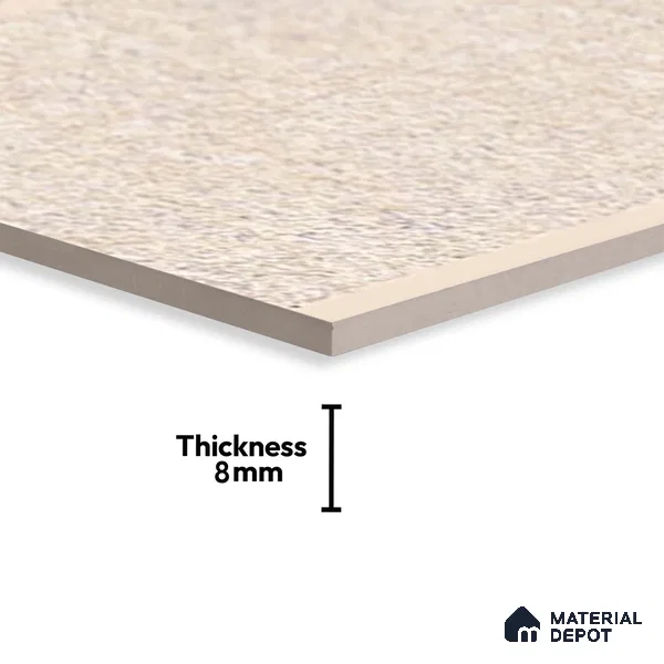 Stone Wall Tile TL 06539 C Granite Beige 2 ft x 1 ft Ceramic Matte Finish - 8 mm | Suitable for Living Room, Kitchen & Bathroom