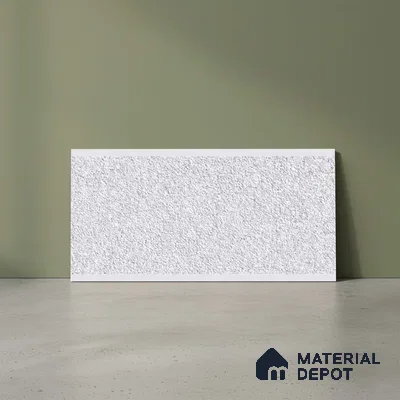 Stone Wall Tile TL 06539 Granite Silver 2 ft x 1 ft Ceramic Matte Finish - 8 mm | Suitable for Living Room, Kitchen & Bathroom