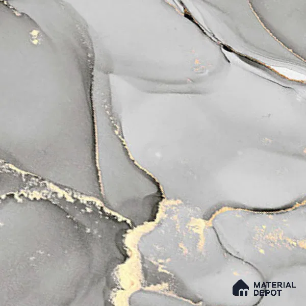 TL 01915 C Chrome Dark 18 x 12 inch Glossy Finish Ceramic Wall Tile - 6 mm