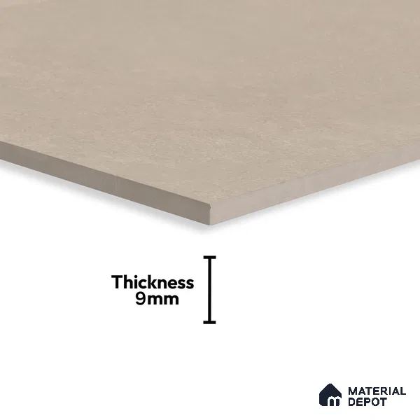 Stone Floor & Wall Tile | TL 00732 Diamond Clay 4 ft x 2 ft Lux Matte Surface Finish Vitrified Tile - 9 mm | Suitable For Living Room, Bedroom, Bathroom (Sample)
