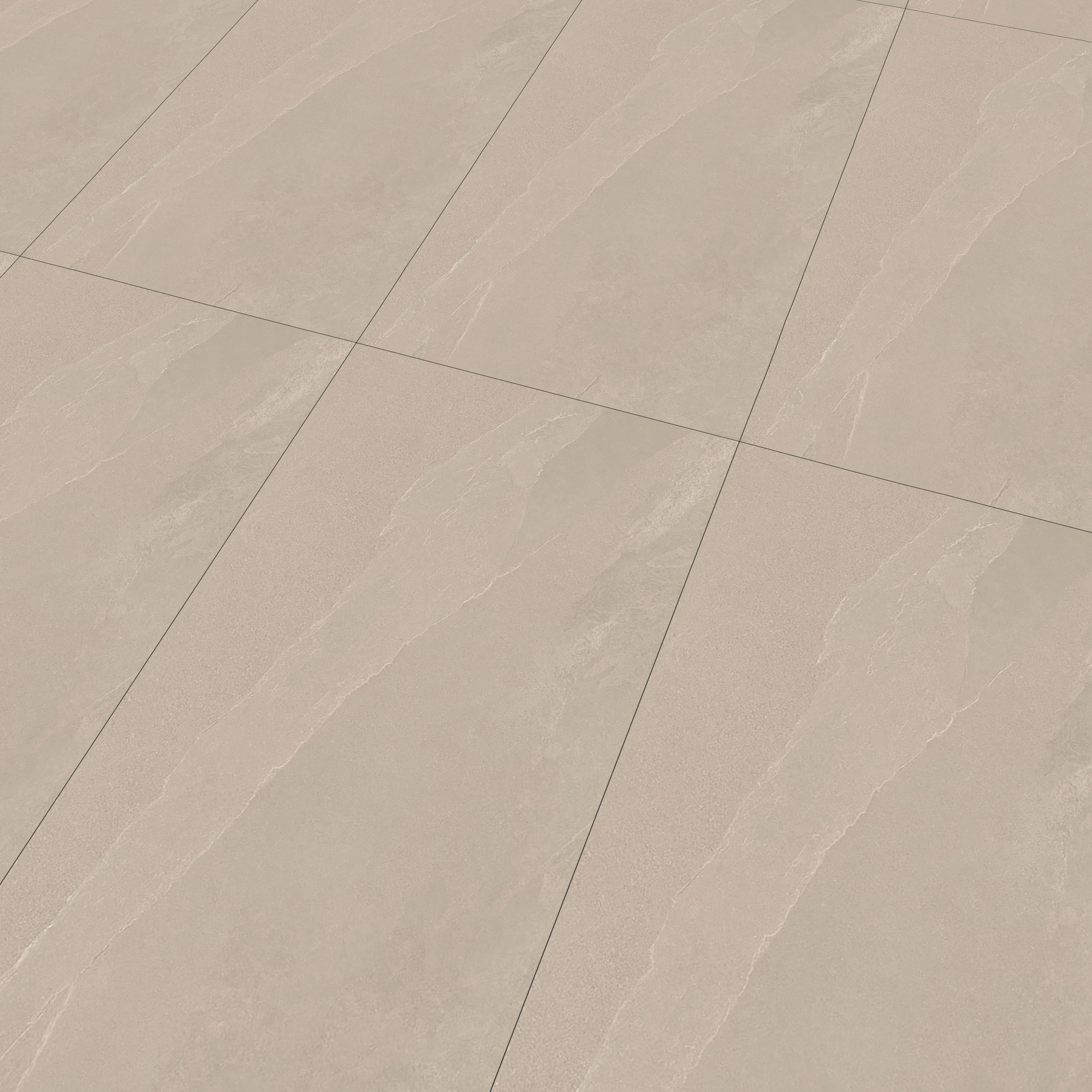 Stone Floor & Wall Tile | TL 00732 Diamond Clay 4 ft x 2 ft Lux Matte Surface Finish Vitrified Tile - 9 mm | Suitable For Living Room, Bedroom, Bathroom (Sample)