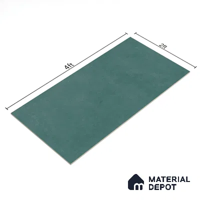 Stone Floor & Wall Tile | TL 00728 Diamond Green 4 ft x 2 ft Lux Matte Surface Finish Vitrified Tile - 9 mm | Suitable For Living Room, Bedroom, Bathroom (Sample)