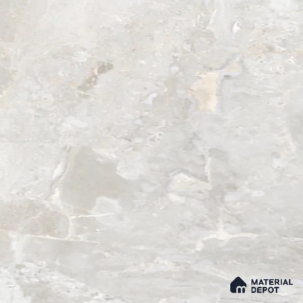 Marble Look Wall & Floor Tile TL 05838 Breccia Siena 8 ft x 4 ft High Gloss Finish Vitrified Large Format Tile - 9 mm | Suitable for Living Room, Bedroom, Office | Adhesive and Spacers Must be Used During Installation