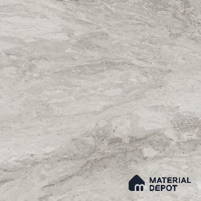 Marble Look Wall & Floor Tile TL 05835 Paradise Grey 8 ft x 4 ft High Gloss Finish Vitrified Large Format Tile - 9 mm | Suitable for Living Room, Bedroom, Office | Adhesive and Spacers Must be Used During Installation (Sample)