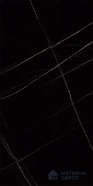 Marble Look Wall & Floor Tile TL 05841 Saint Laurent 8 ft x 4 ft Matte Finish Vitrified Large Format Tile - 9 mm | Suitable for Living Room, Bedroom, Office | Adhesive and Spacers Must be Used During Installation