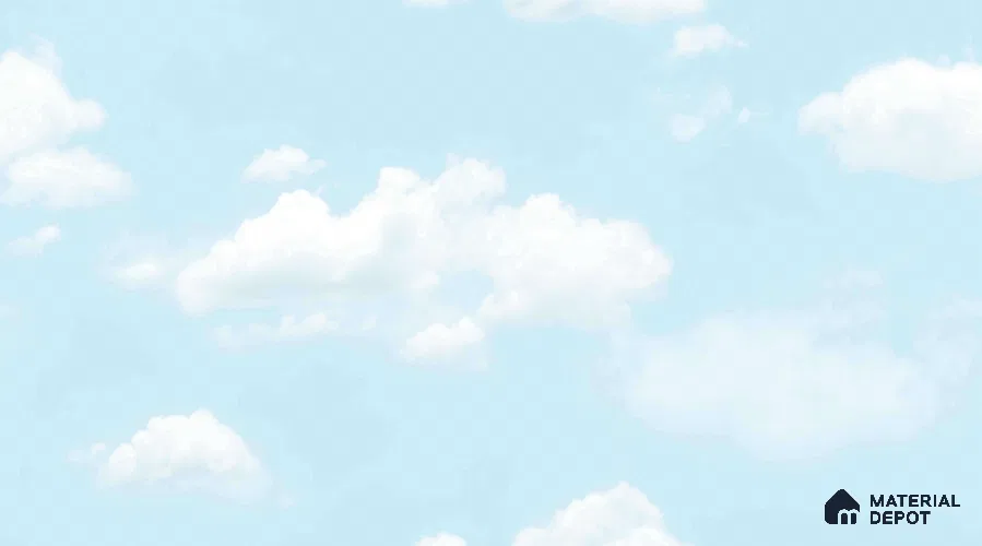 Sky blue_88421-1 | 5 Meter x 42 Inches Patterned Look Wallpaper - 57.41 Sq. Ft. | Minimum 15% wastage during installation