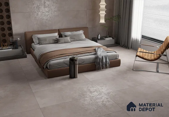 Tranquil Cave Stone-Themed Bedroom | Material Depot