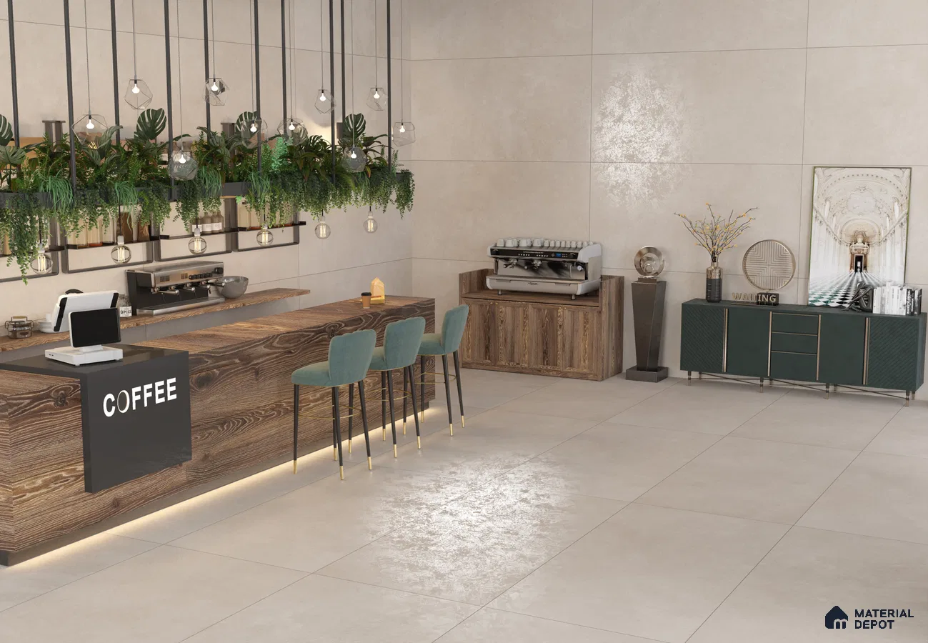 Cozy Natural-Themed Coffee Shop | Material Depot