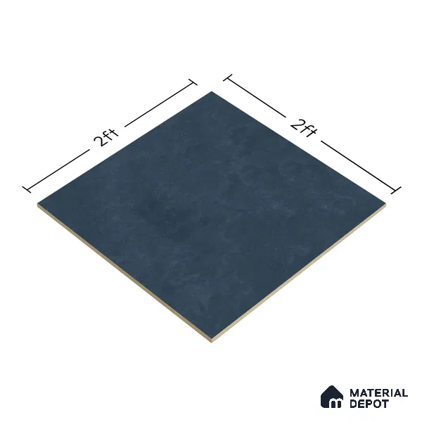 Stone Wall & Floor Tile TL 00571 Slate Grey 2 ft x 2 ft Matte Finish Digital Porcelain Tile - 9.5 mm