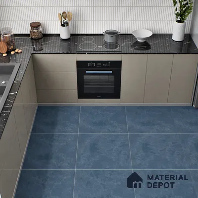Stone Wall & Floor Tile TL 00571 Slate Grey 2 ft x 2 ft Matte Finish Digital Porcelain Tile - 9.5 mm