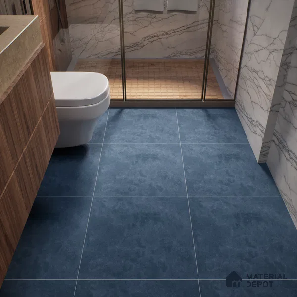 Stone Wall & Floor Tile TL 00571 Slate Grey 2 ft x 2 ft Matte Finish Digital Porcelain Tile - 9.5 mm
