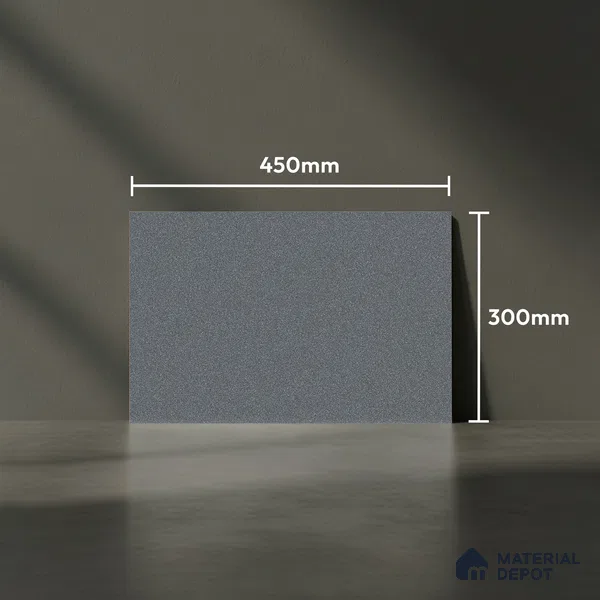 Plain Wall Tile TL 00617 C Dark Slate Grey 12 x 18 inch Glossy Finish High Definition Digital Ceramic Tile - 6 mm