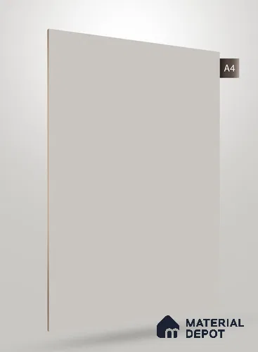 Grey Solid Colors Look SM 119 8 ft x 4 ft Super Matte Finish Decorative Laminate - 1 mm | Suitable for Living Room, Kitchen, Office