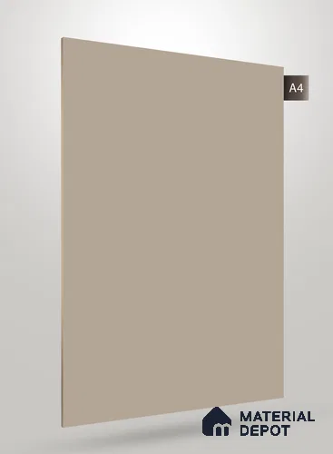 Beige Solid Colors Look SM 248 8 ft x 4 ft Super Matte Finish Decorative Laminate - 1 mm | Suitable for Living Room, Kitchen, Office