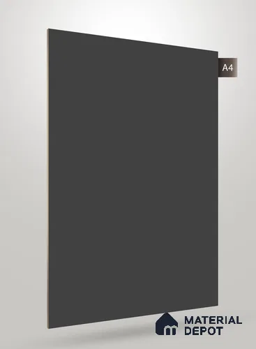 Grey Solid Colors Look SM 249 8 ft x 4 ft Super Matte Finish Decorative Laminate - 1 mm | Suitable for Living Room, Kitchen, Office