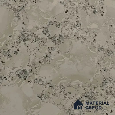 Marble Floor & Wall Tile TL 04411 Pista Smoke 4 ft x 2 ft Glossy Finish Granite Look Double Charge Vitrified Tile - 9 mm