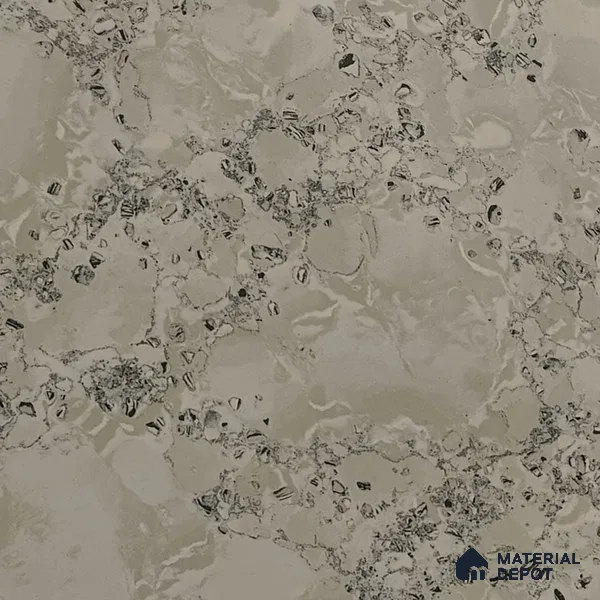 Marble Floor & Wall Tile TL 04411 Pista Smoke 4 ft x 2 ft Glossy Finish Granite Look Double Charge Vitrified Tile - 9 mm