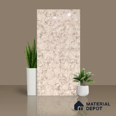 Marble Floor & Wall Tile | TL 05530 Smoke Wonder | 4 ft x 2 ft | Double Charged Glossy Finish Vitrified Tile - 9 mm | Suitable For Living Room, Bedroom, Kitchen (Sample)