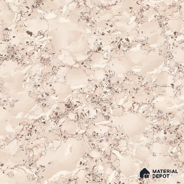 Marble Floor & Wall Tile | TL 05530 Smoke Wonder | 4 ft x 2 ft | Double Charged Glossy Finish Vitrified Tile - 9 mm | Suitable For Living Room, Bedroom, Kitchen (Sample)