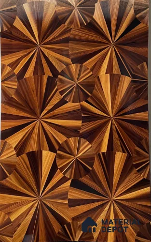 Smoked Larch Butt Cut 2440x1220 mm Silicon Natural Veneer - 3.7 mm