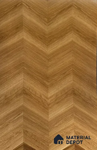 Smoked Oak Center Joint 2440x1220 mm Silicon Natural Veneer - 3.7 mm