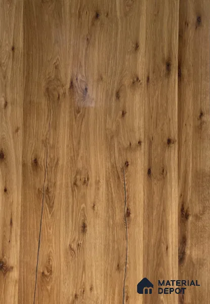 Smoked Vintage Oak 2440x1220 mm Silicon Natural Veneer - 3.7 mm
