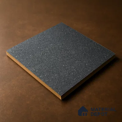 Budget Friendly Plain Look Value for Money Parking Smoky Grey Floor Tile 16 x 16 inch | TL 00656 | Vitrified Matte Finish Tile - 12 mm | Suitable For Parking, Outdoor, Balcony & Terrace | Pattern Alignment May Vary | 2-3 mm Spacer is Mandatory