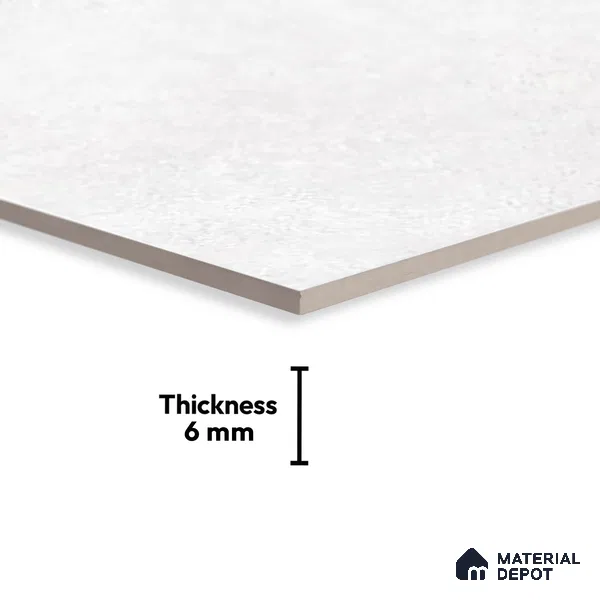 TL 01886 C Cotton Light 18 x 12 inch Glossy Finish Ceramic Wall Tile - 6 mm