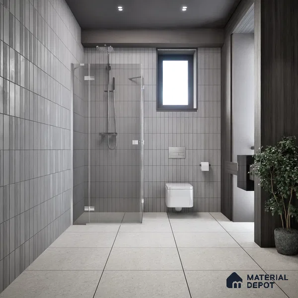 TL 06320 Snow White 2 ft x 2 ft High Gloss Finish Vitrified Wall & Floor Tile - 9 mm (Sample)