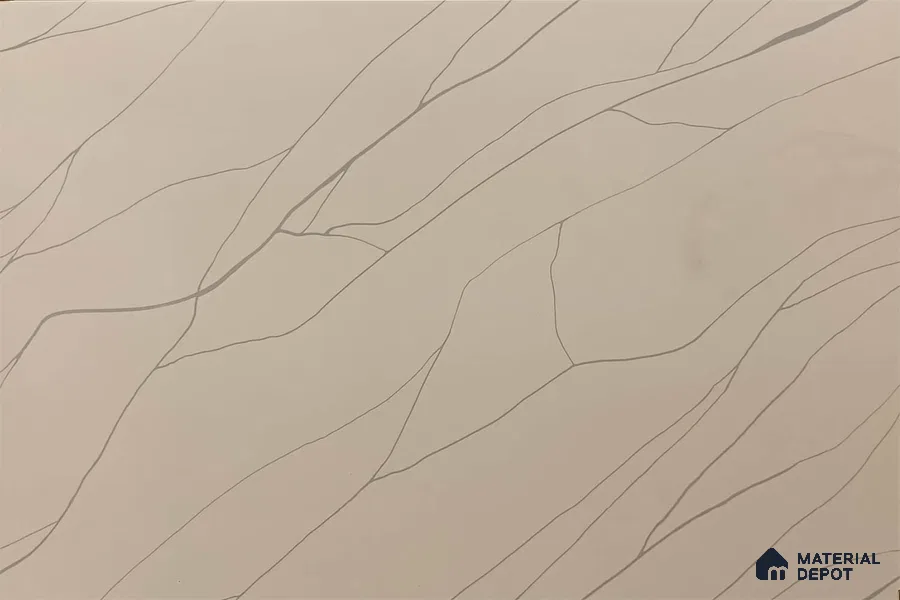 TL 02147 A Snow White Pattern 1 18 x 12 inch Glossy Finish Ceramic Wall Tile - 6 mm (Sample)