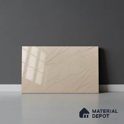 TL 02147 A Snow White Pattern 1 18 x 12 inch Glossy Finish Ceramic Wall Tile - 6 mm (Sample)