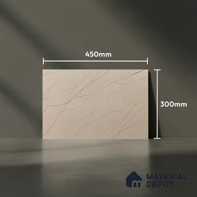 TL 02147 A Snow White Pattern 1 18 x 12 inch Glossy Finish Ceramic Wall Tile - 6 mm (Sample)