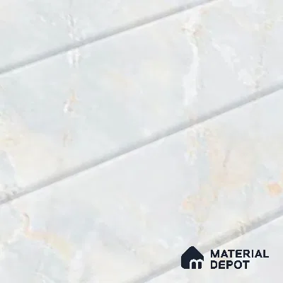 TL 01901 A Snowflake Light 18 x 12 inch Glossy Finish Ceramic Wall Tile - 6 mm