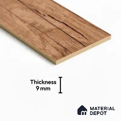 TL 02325 Cocoa Brown 1000 x 200 mm Matte Finish Porcelain Wall & Floor Tile - 9 mm | 2-3 mm Spacer is Mandatory (Sample)