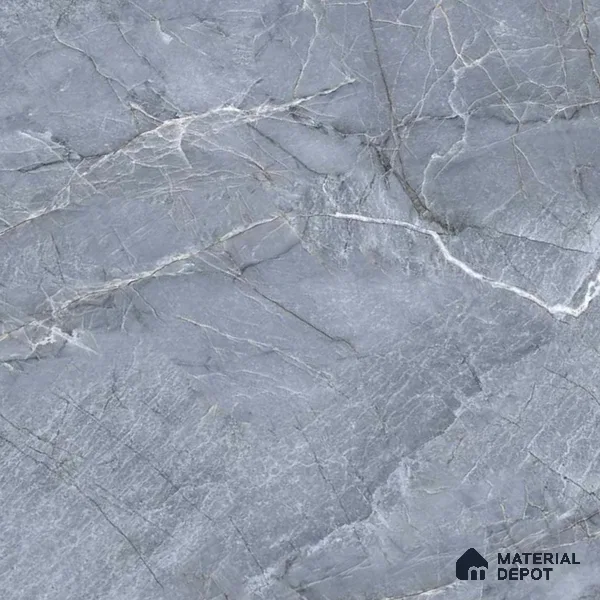 Budget Friendly Marble Floor & Wall Tile Value For Money TL 05590 Blue Sorrento 4 ft x 2 ft - Vitrified Glossy Finish -9 mm | 4 Random Design | Suitable for Living Room, Bedroom & Bathroom