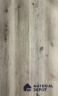 Silver Grey Oak Matte Finish 4 ft x 7 inch - 5 mm SPC Flooring | SP 00096 | 15-Year Warranty Click-Lock DIY Installation | Suitable For Kitchen, Living Room & Bedroom
