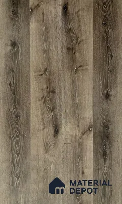 Umber Grey-Brown Matte Finish 4 ft x 7 inch - 5 mm SPC Flooring | SP 00102 | 15-Year Warranty Click-Lock DIY Installation | Suitable For Kitchen, Living Room & Bedroom