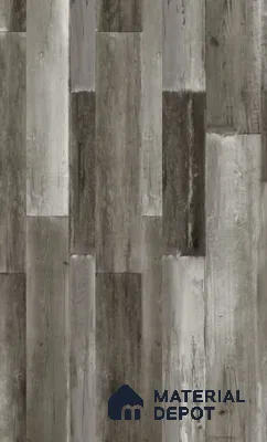 Weathered Stone Grey Matte Finish 4 ft x 7 inch - 5 mm SPC Flooring | SP 00112 | 15-Year Warranty Click-Lock DIY Installation | Suitable For Kitchen, Living Room & Bedroom